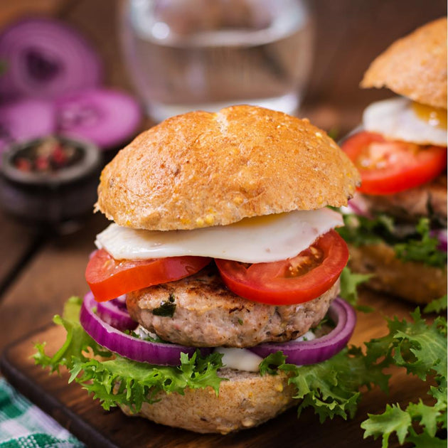 CHICKEN CLUB BURGER – Kalorik