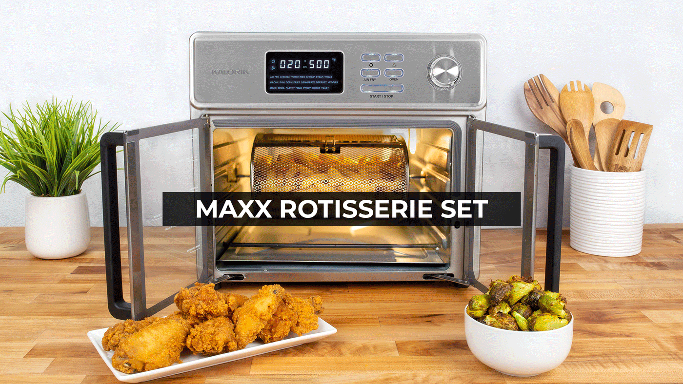 Kalorik MAXX® Advance 26 Quart Digital Air Fryer Oven w/ 9 Accessories
