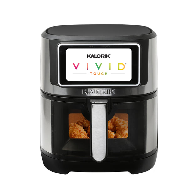 Kalorik VIVID TOUCH 5 Quart with High-Resolution Touchscreen, in Stainless-Steel