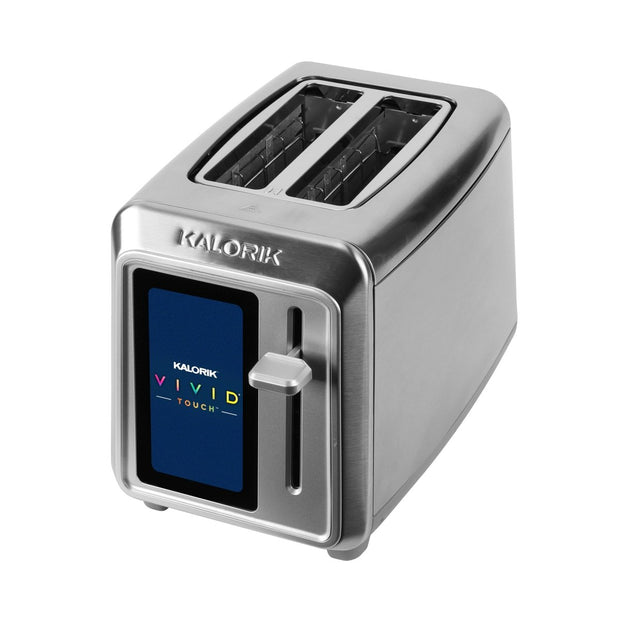 Kalorik VIVID 2 - slice TFT Toaster with Touchscreen, in Stainless Steel