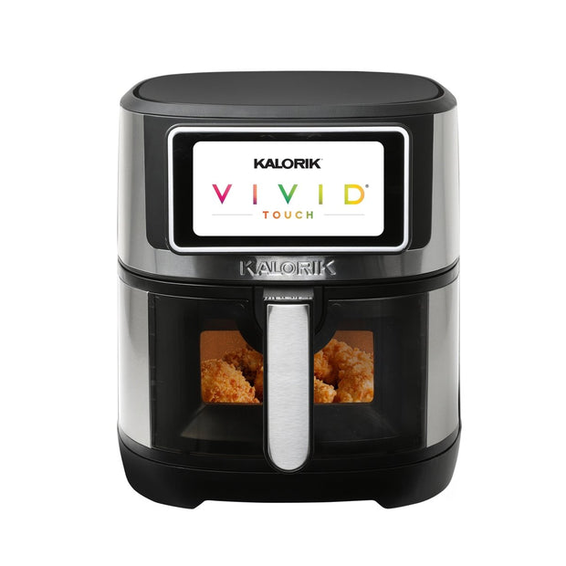 Kalorik VIVID TOUCH 5 Quart with High - Resolution Touchscreen, in Stainless - Steel