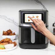 Kalorik  VIVID TOUCH 7 Quart High-Resolution Touchscreen Air Fryer with Window, in Stainless-Steel