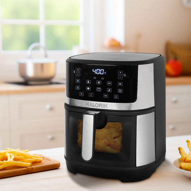 Perfection You Can See Kalorik® 7-QT Touchscreen Air Fryer with Window