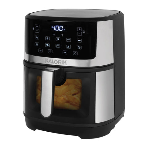 KALORIK VIVID 7 qt. Stainless Steel Air Fryer with Full Color Display FT  52333 SS - The Home Depot