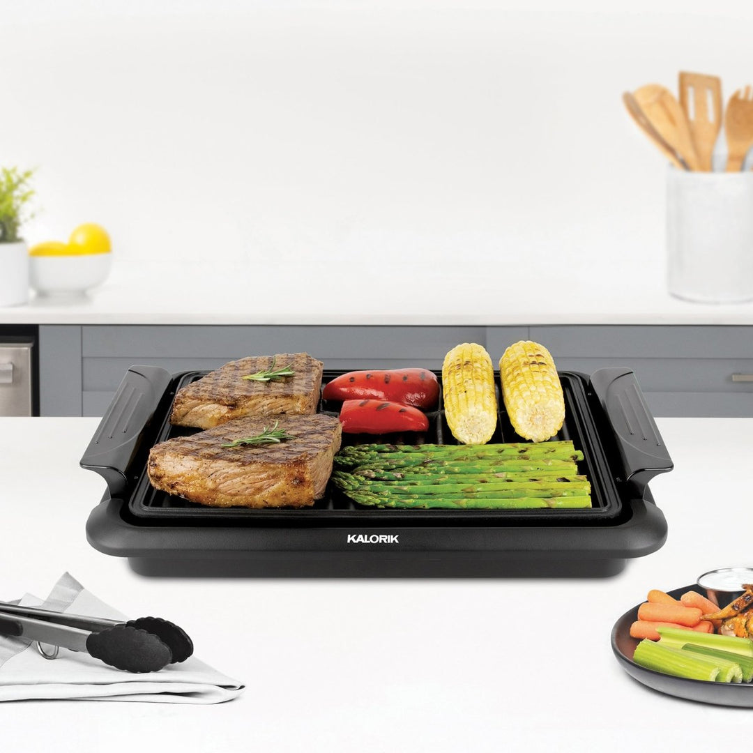 Kalorik® Electric Indoor Grill, Black