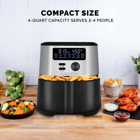 14 Amazing Gourmia 6-Qt. Stainless Steel Digital Air Fryer for