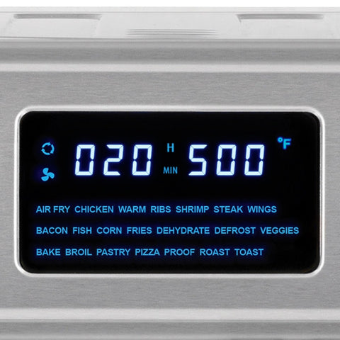 Cook Safe Kalorik MAXX® 26 Qt Digital Air Fryer Oven Grill w/Stainless-Steel  Interior