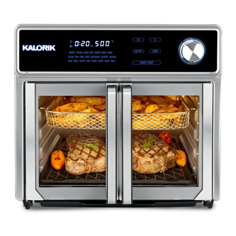 Kalorik MAXX® 2-in-1 Electric Griddle & Double Cooktop