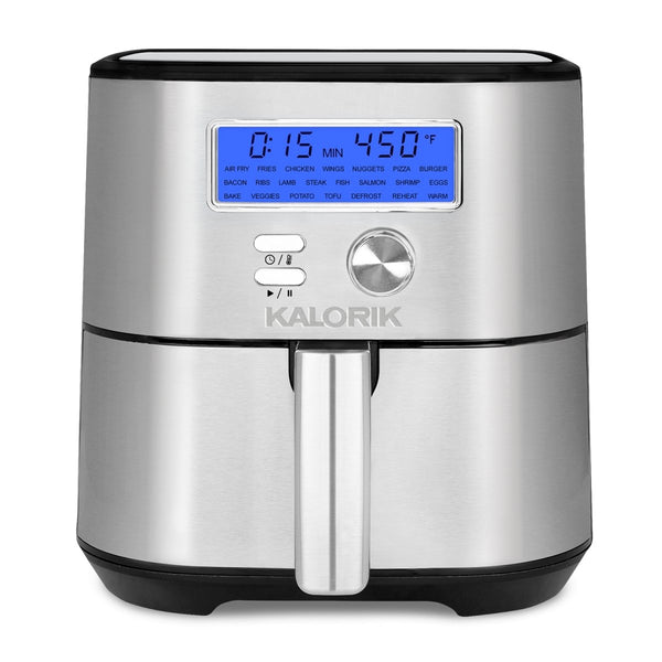 Kalorik 1.75-Quart Personal Air Fryer - Black - 9670709, HSN