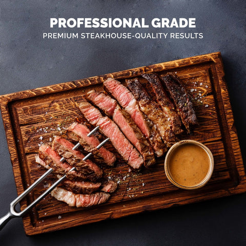 Govee Temp Probe cooking New York Steak in the Kalorik Maxx Grill 